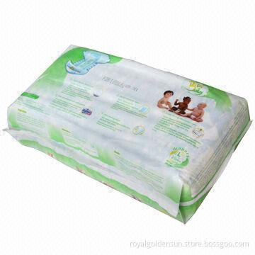 Baby disposable diapers with PP tapes, exporting to Asia